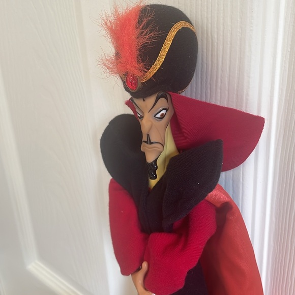 🖤VTG Disney Aladdin Jafar Plush Toy - Picture 2 of 8